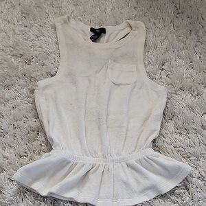 GAP Kids Terry cloth tank top Size 4/5